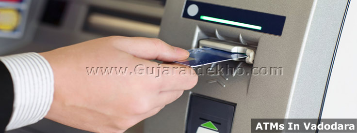 ATMs in Vadodara