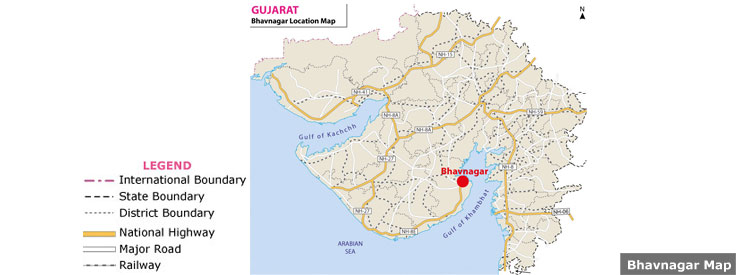 Bhavnagar Map