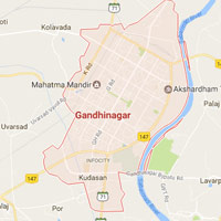 Google Map Gandhinagar
