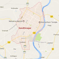 Gandhinagar Map