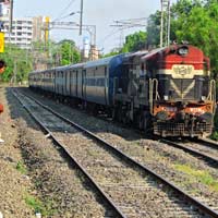 Gandhinagar by Train